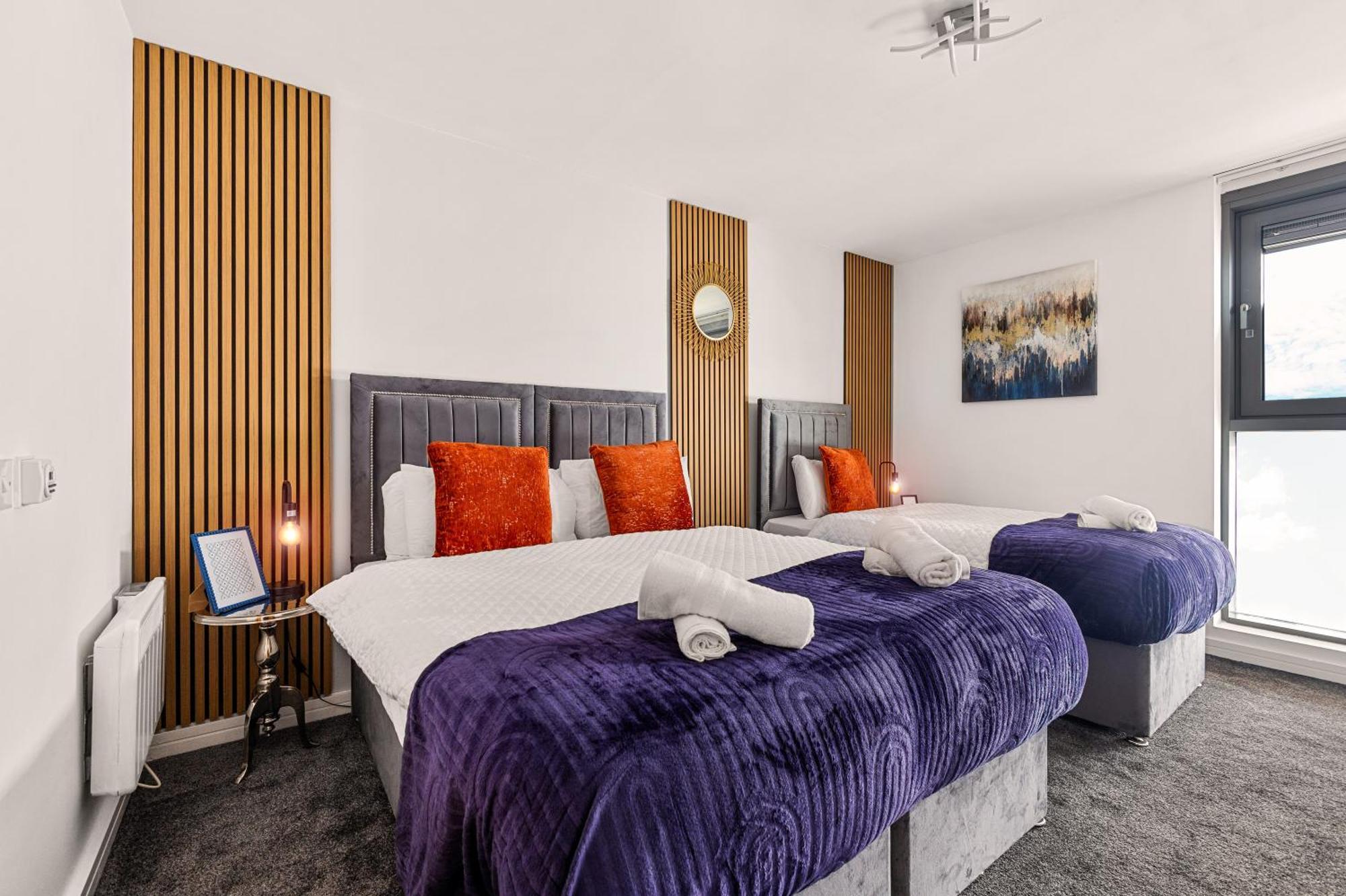 Bullring Lux Suite, New Street Free Netflix - Free Secure Parking- Sleeps 6 Μπέρμιγχαμ Εξωτερικό φωτογραφία